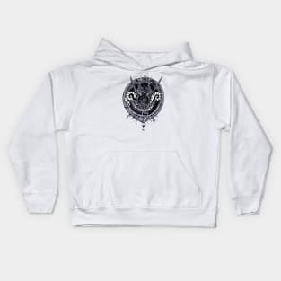 Horned Mandala Kids Hoodie